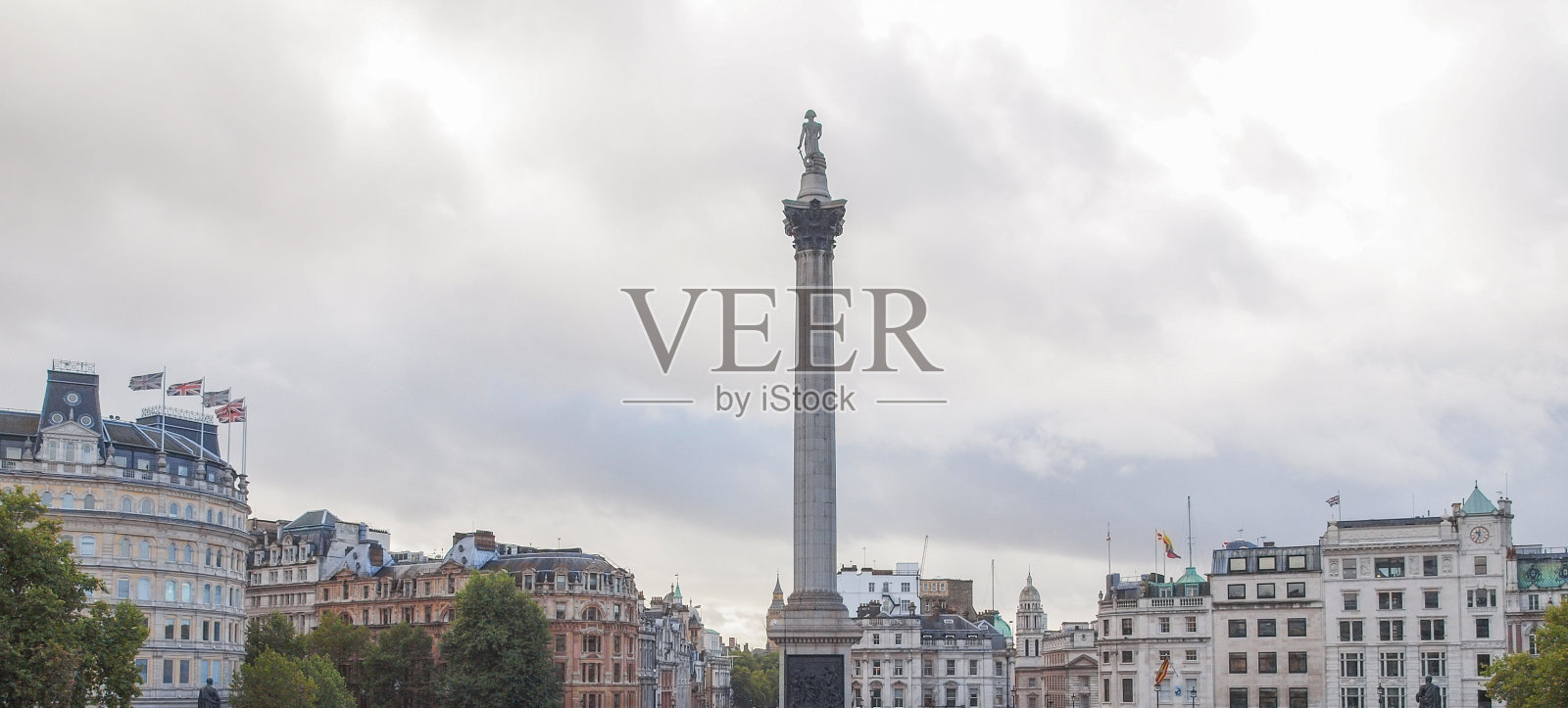 伦敦特拉法加广场照片摄影图片