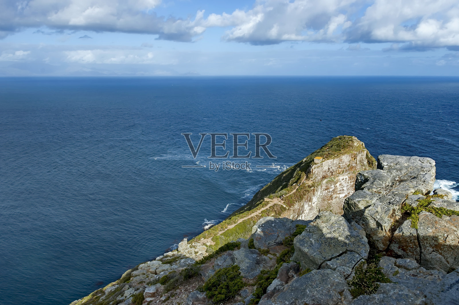 好望角的最后一块岩石照片摄影图片