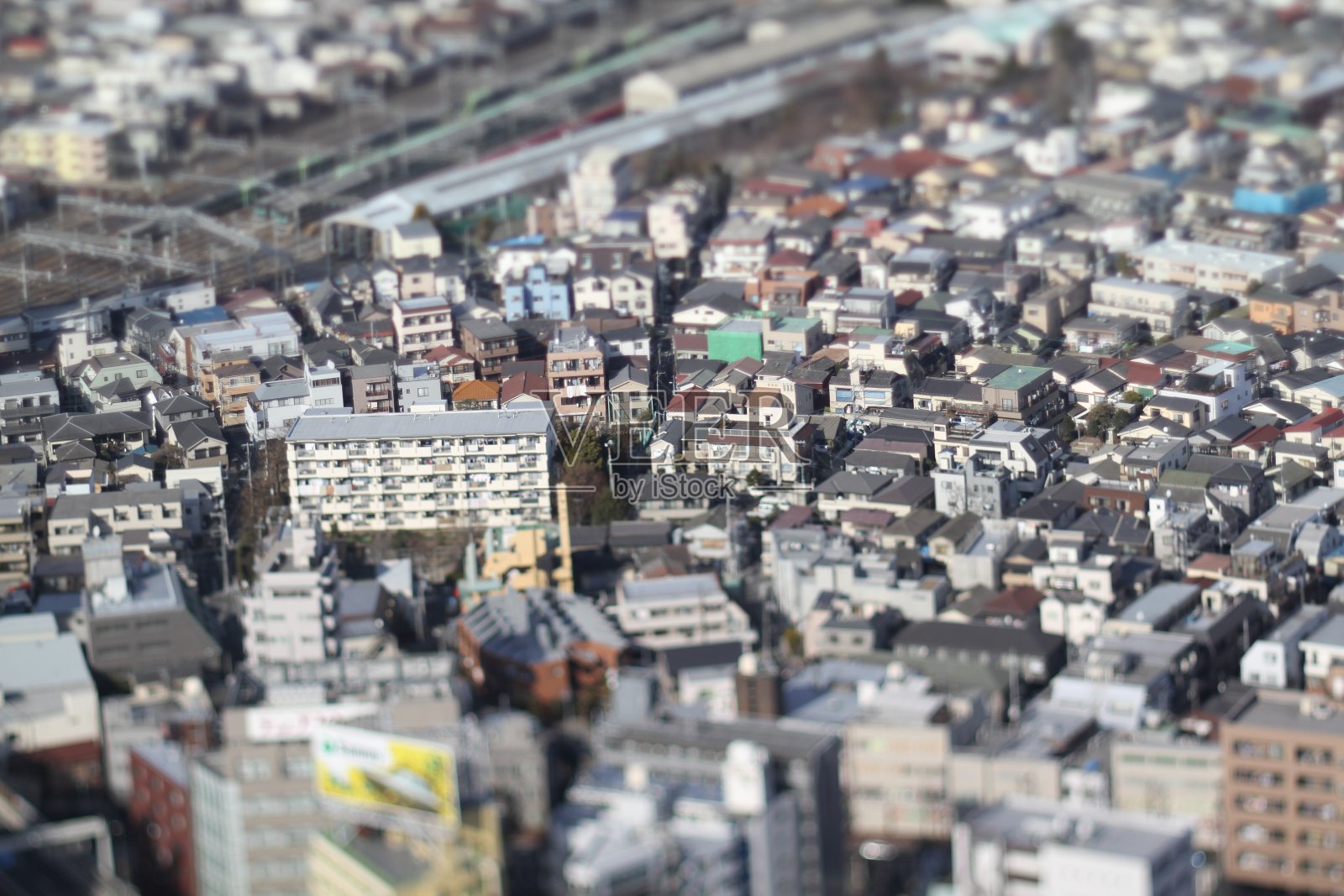 来自东京sunshine60大楼的景观照片摄影图片