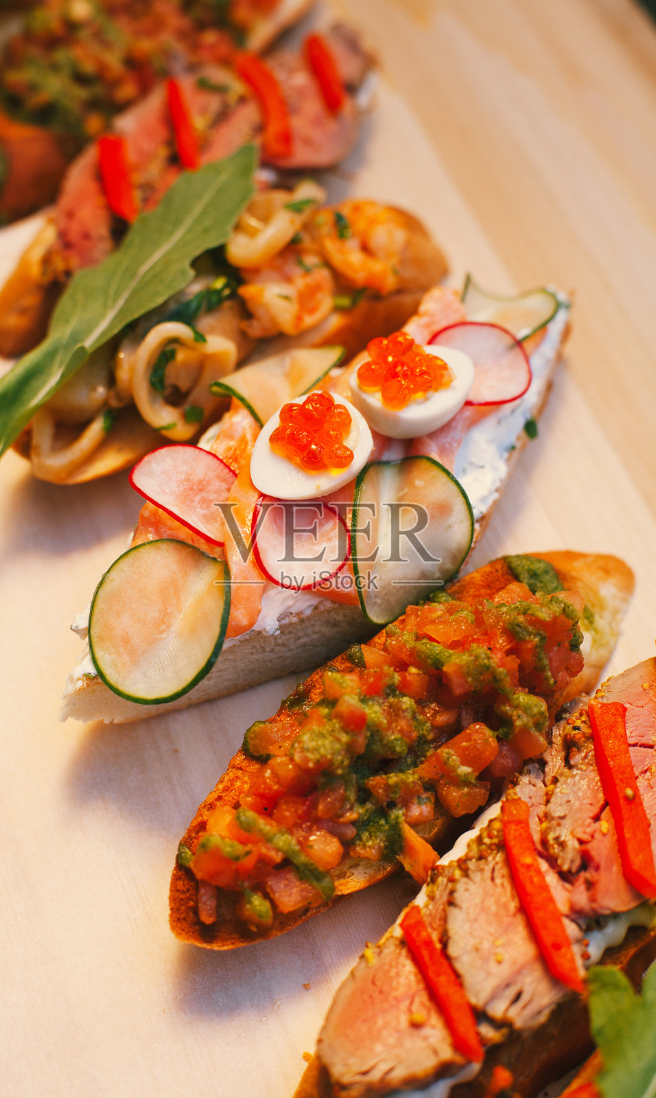 意大利开胃菜照片摄影图片