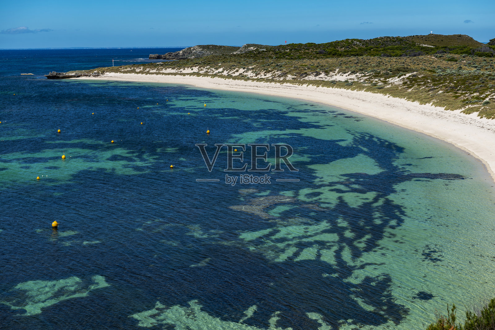 大角国家公园的幸运湾照片摄影图片