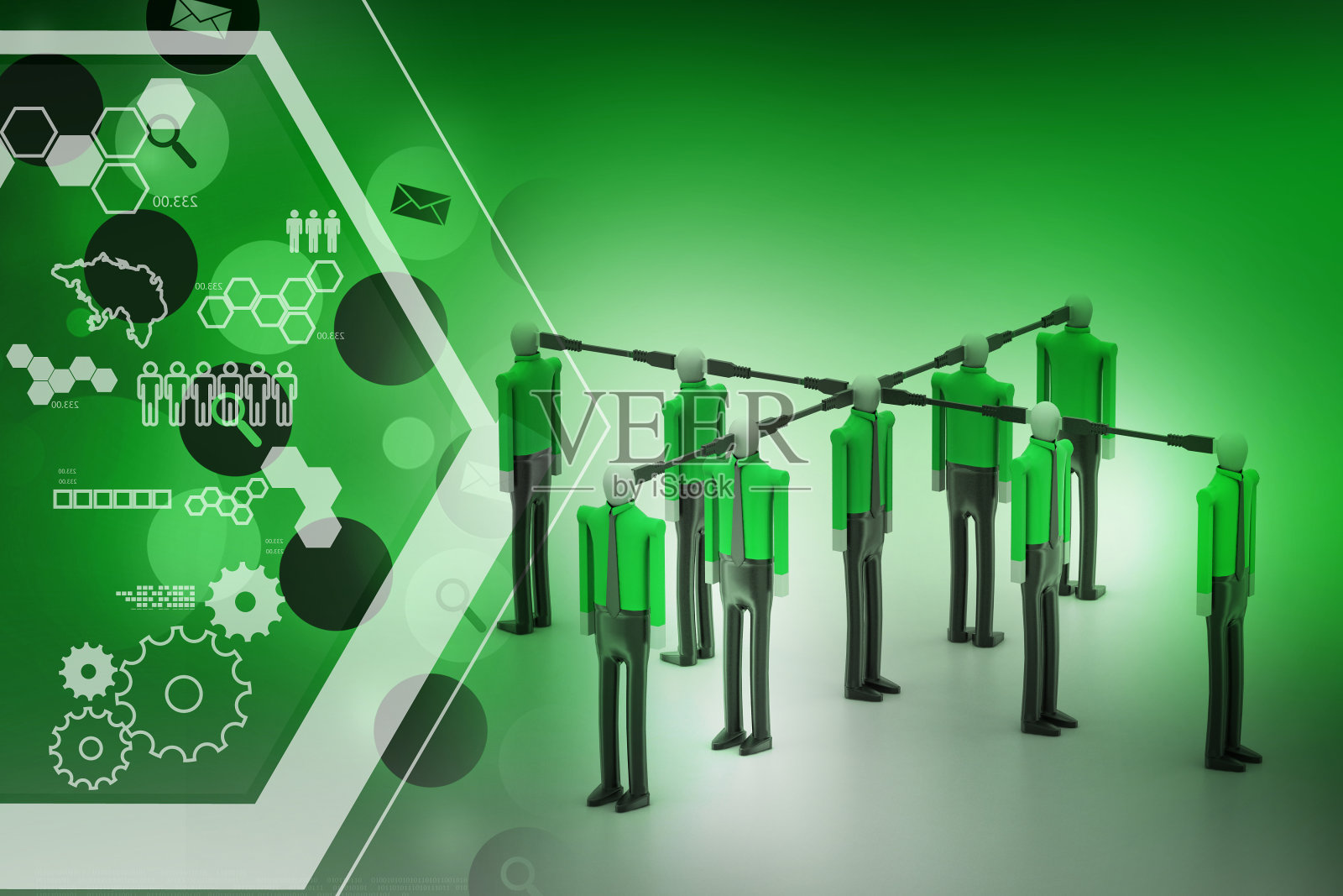 商务人士群体照片摄影图片