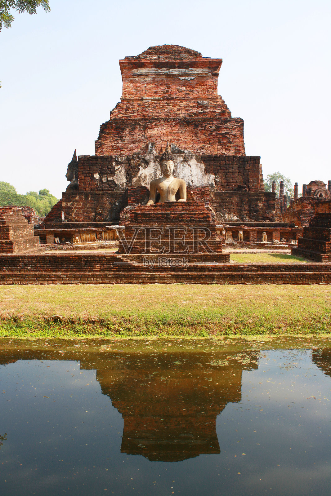 素可泰历史公园,泰国素可泰照片摄影图片