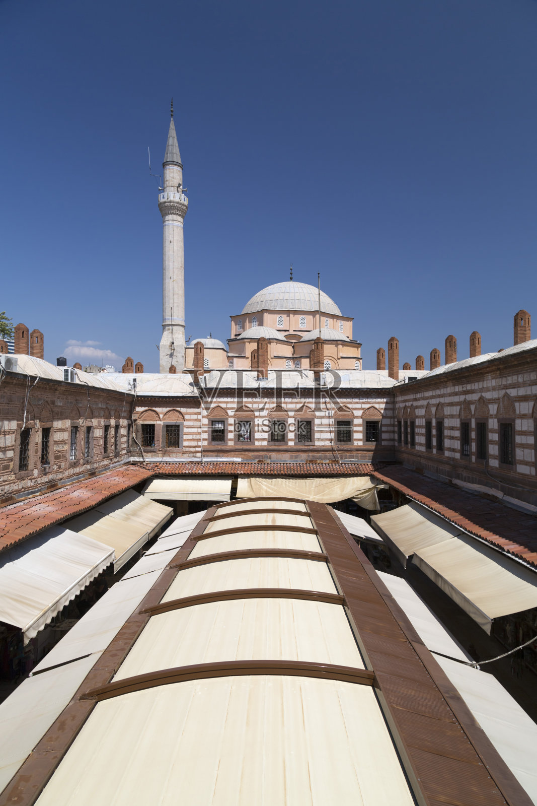 希萨尔清真寺,凯美拉蒂,伊兹密尔照片摄影图片