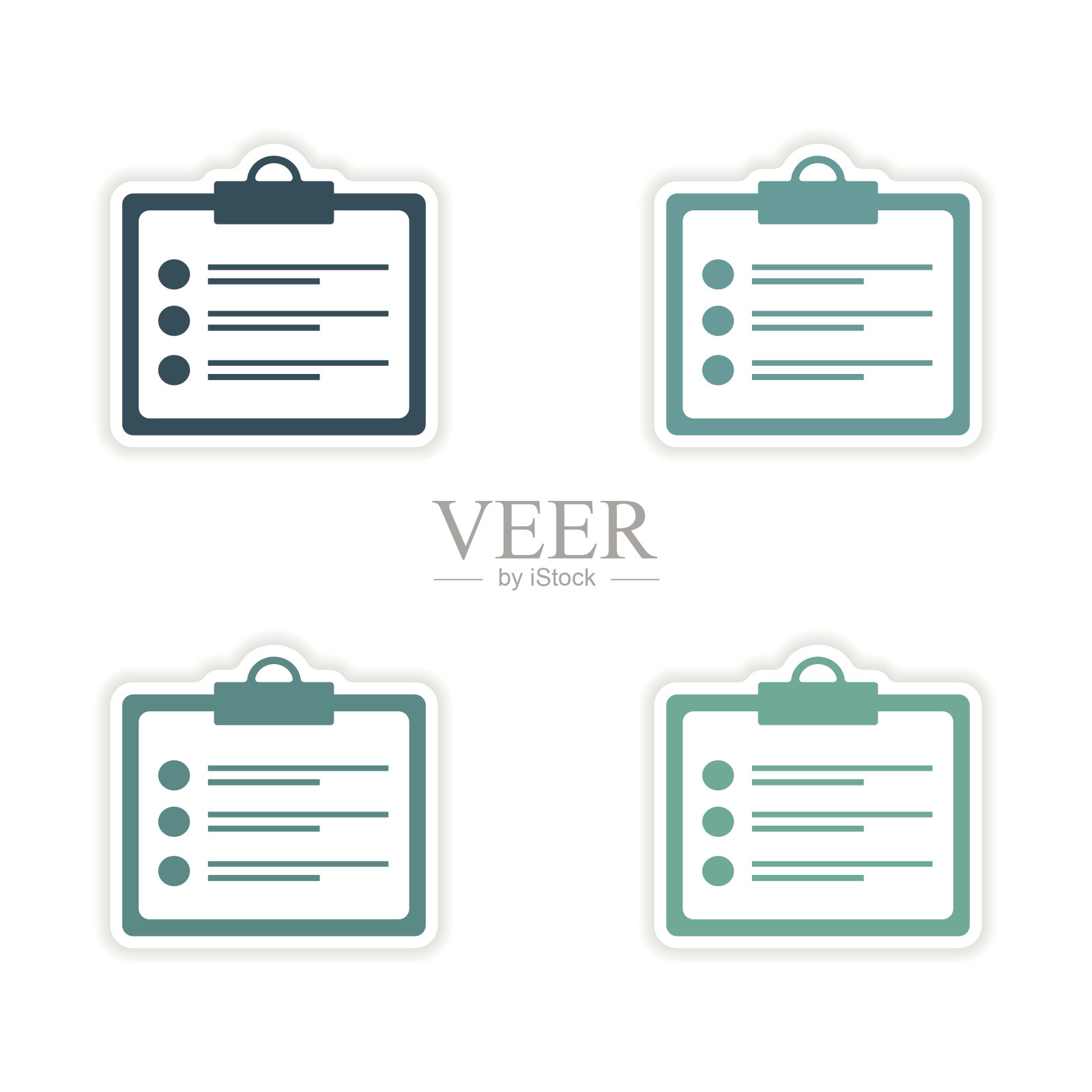 装配现实的贴纸设计在纸的形式插画图片素材