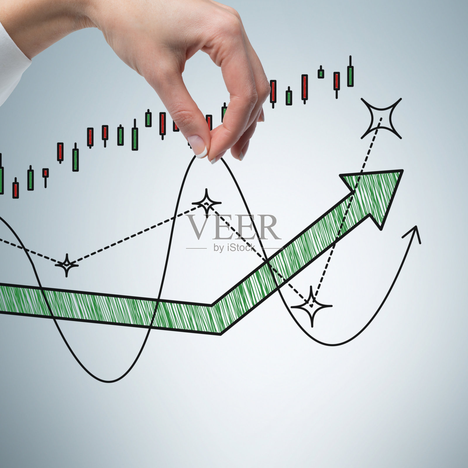 牵手箭头照片摄影图片