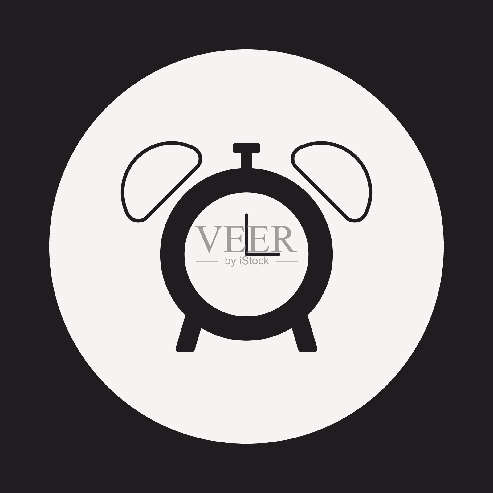 时钟图标插画图片素材