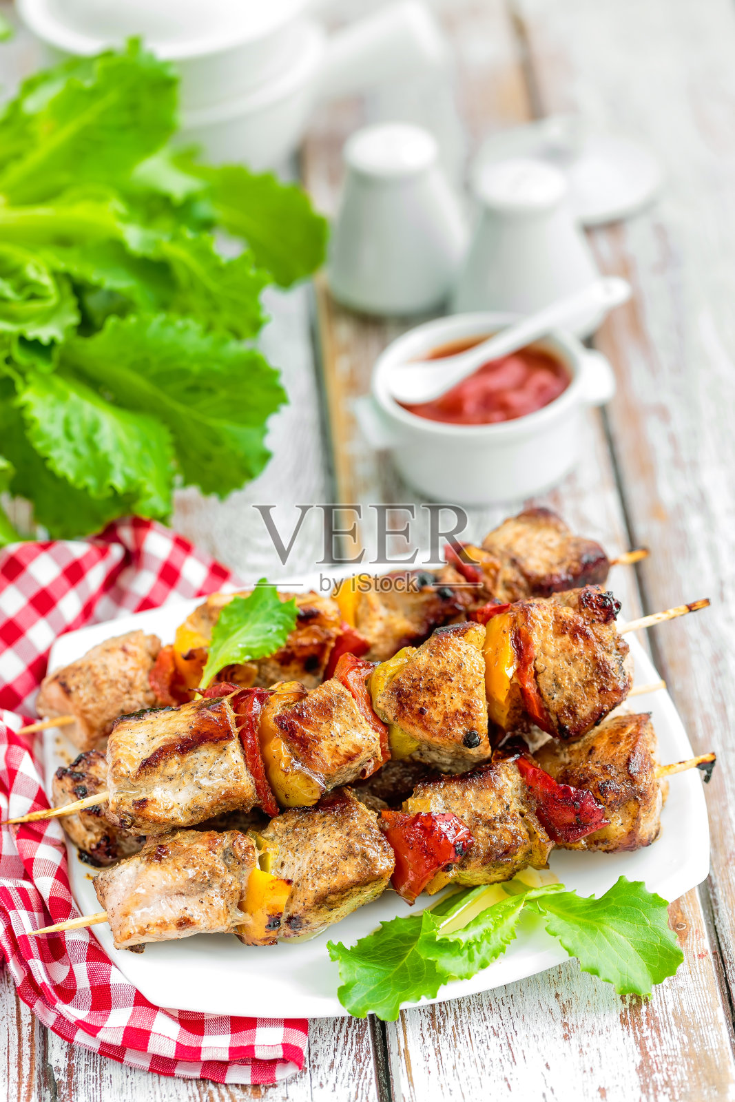 烤肉串照片摄影图片