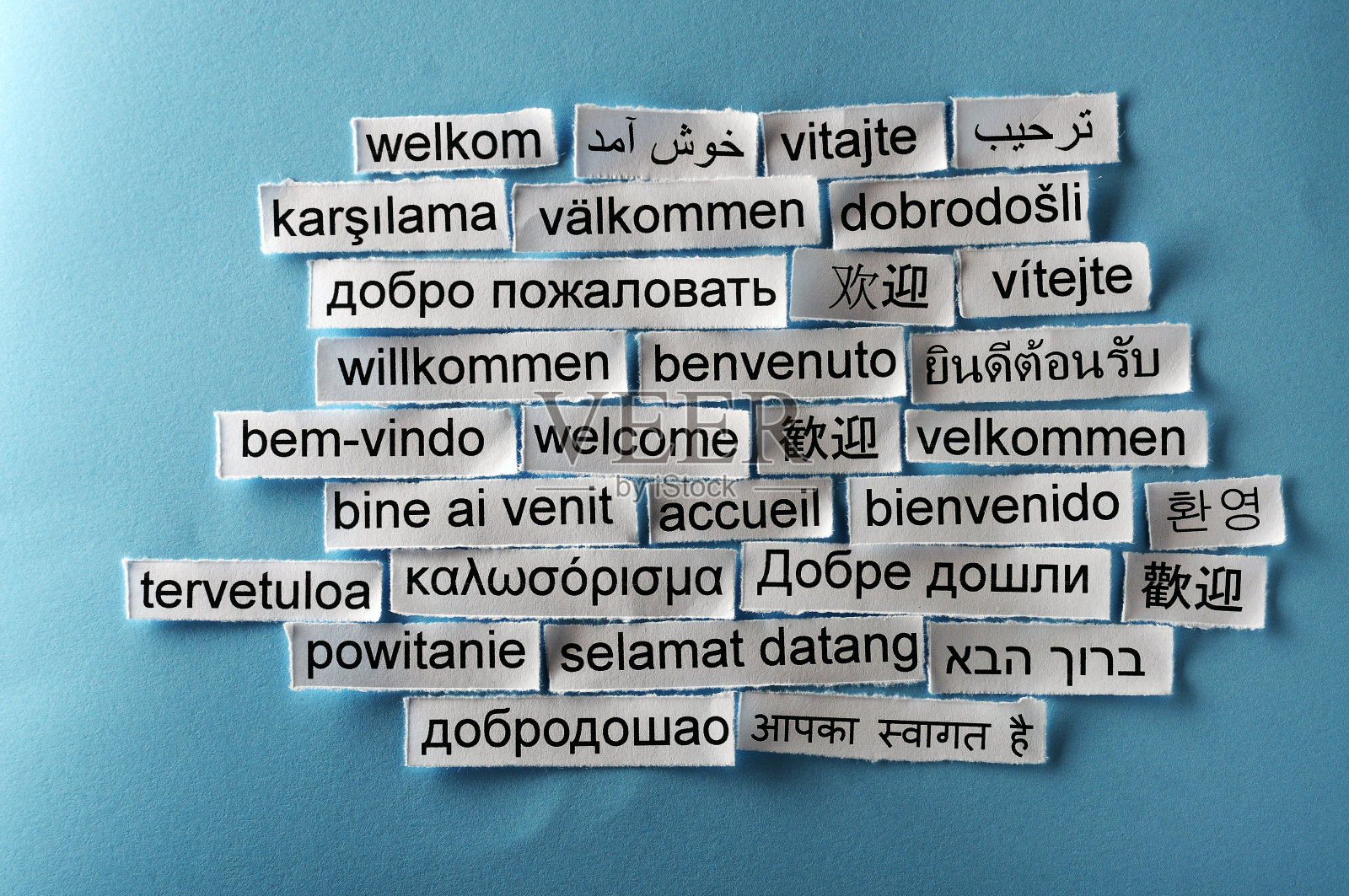 欢迎拼贴照片摄影图片