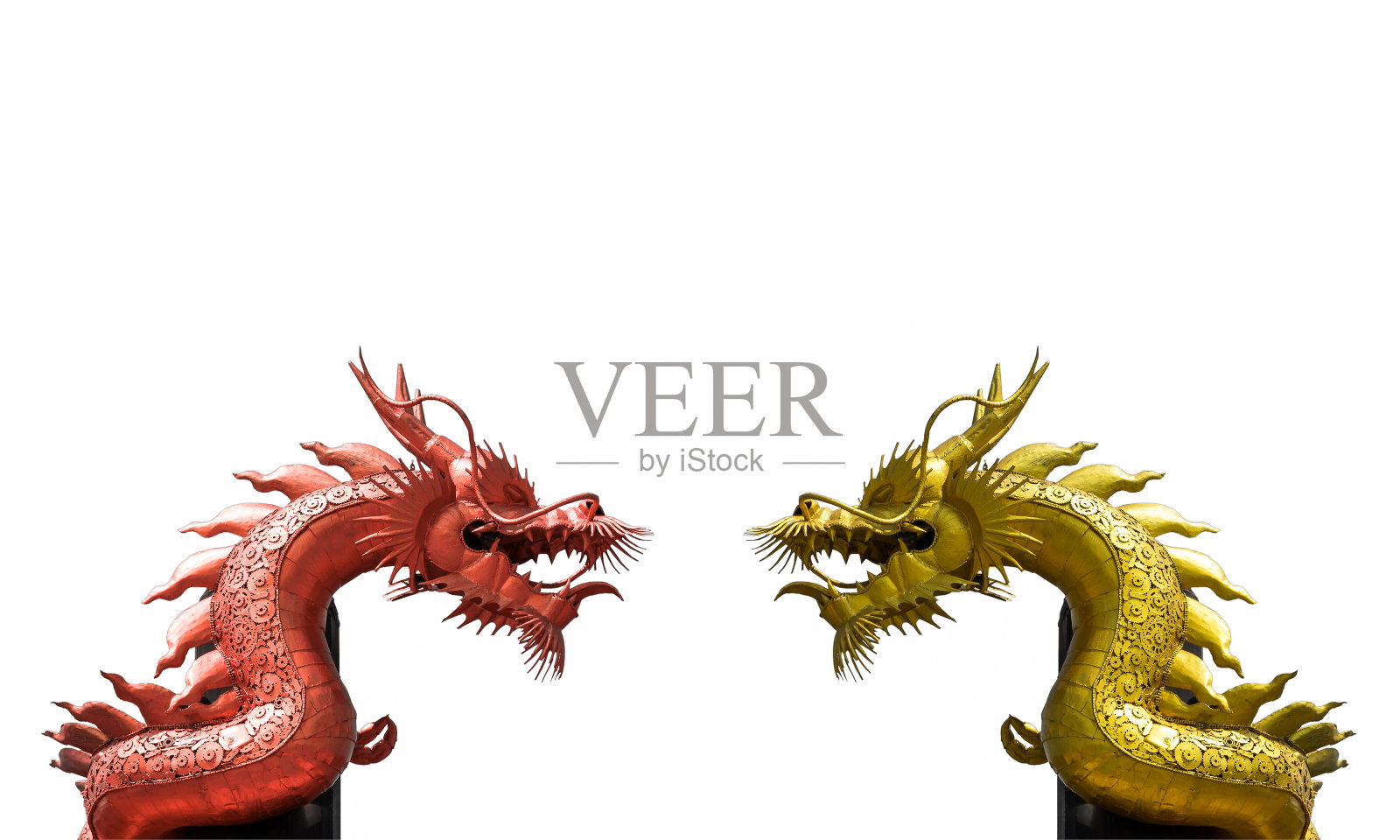 两个龙照片摄影图片