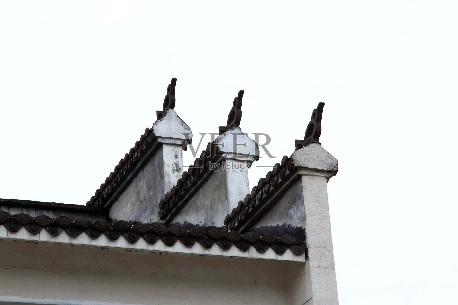 马头墙古色古香,位于张家界风景区照片摄影图片