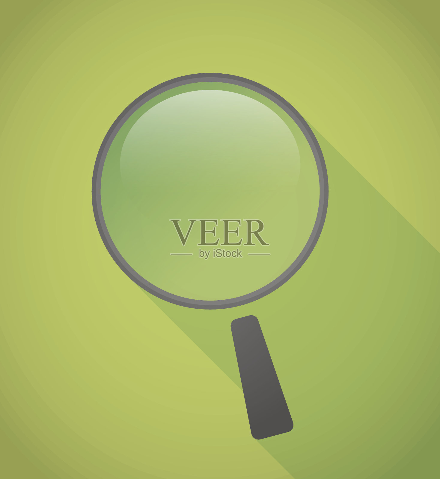 放大镜图标插画图片素材