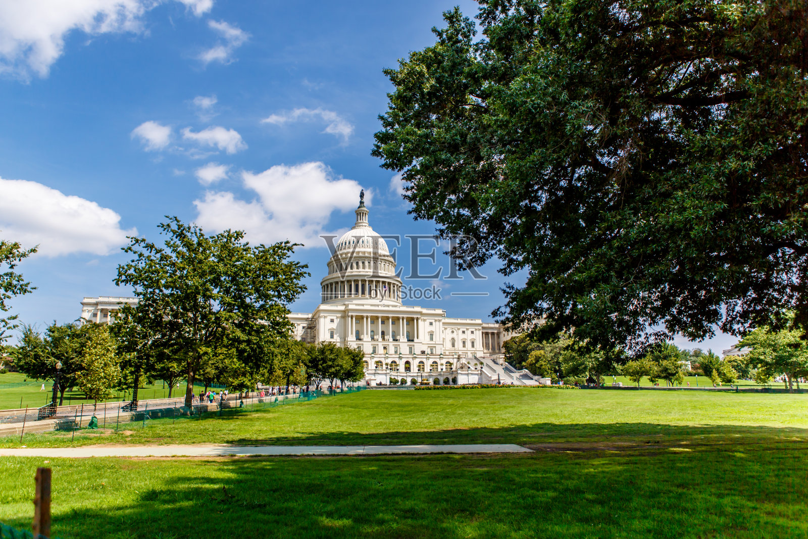 位于华盛顿的美国国会大厦照片摄影图片