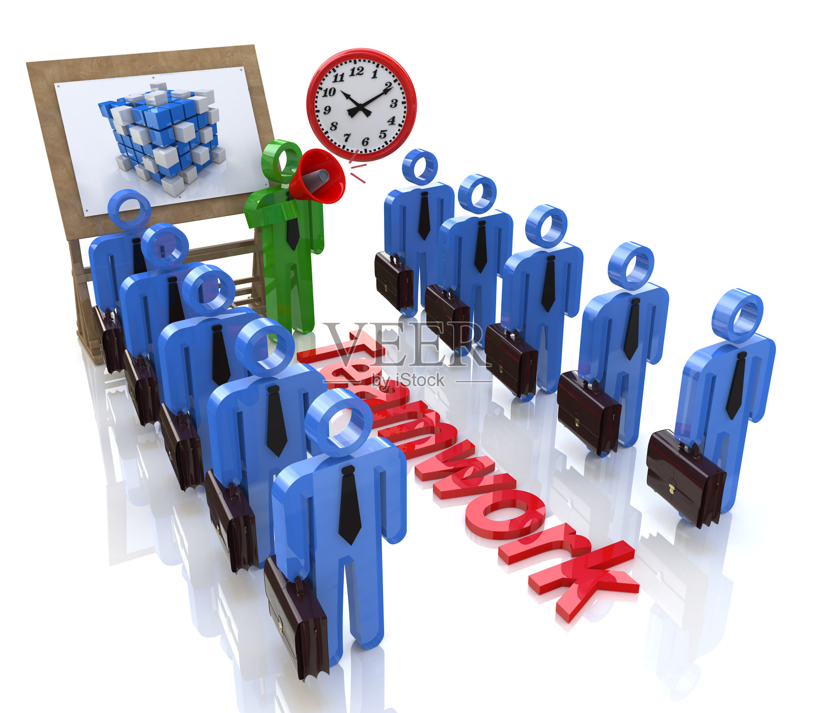 管理员工照片摄影图片