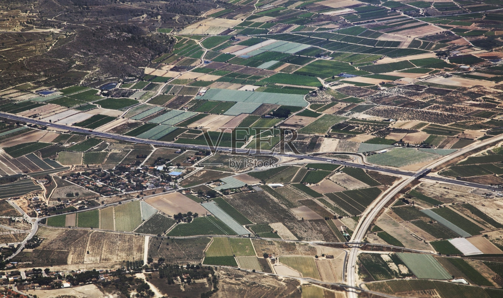 阿利坎特附近的景观。西班牙照片摄影图片