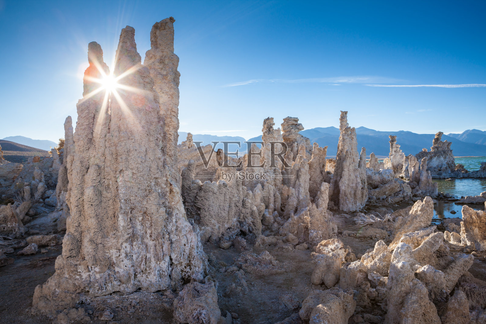 美国莫诺湖照片摄影图片