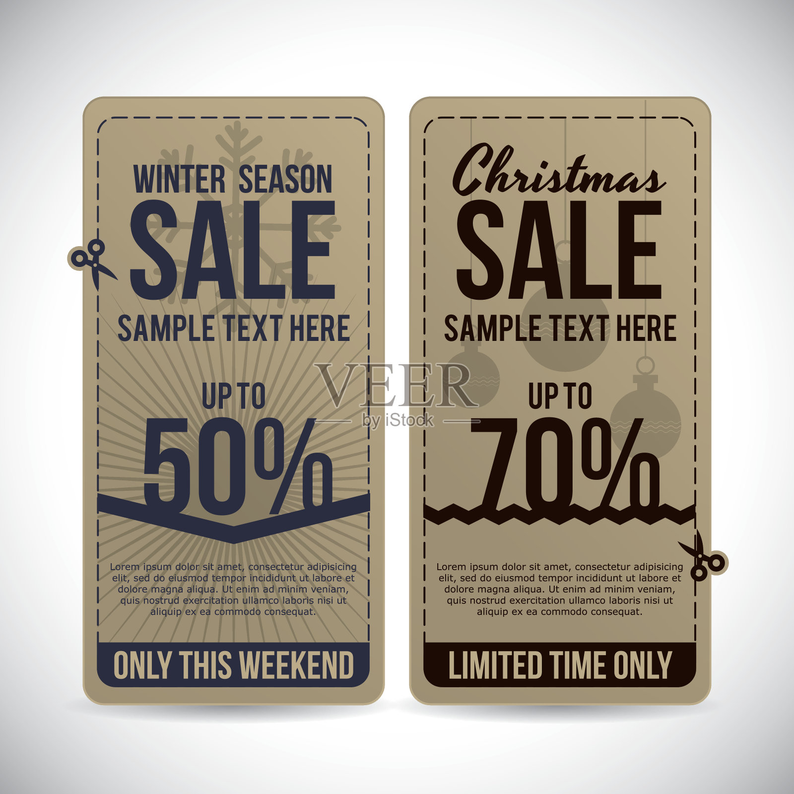 圣诞节销售设计设计模板素材