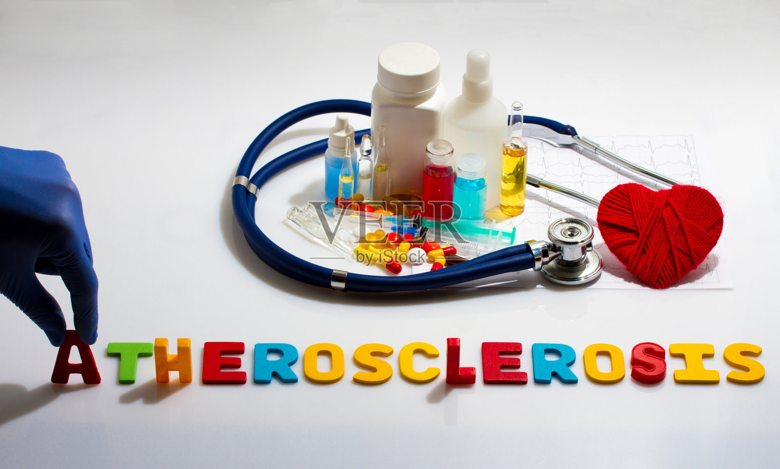 动脉粥样硬化照片摄影图片
