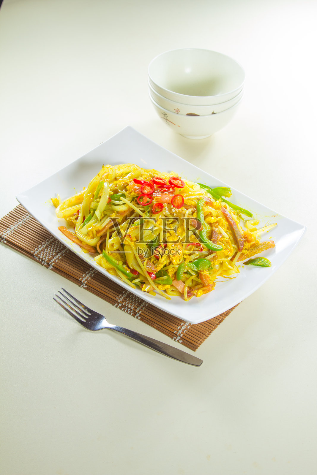 炒面照片摄影图片