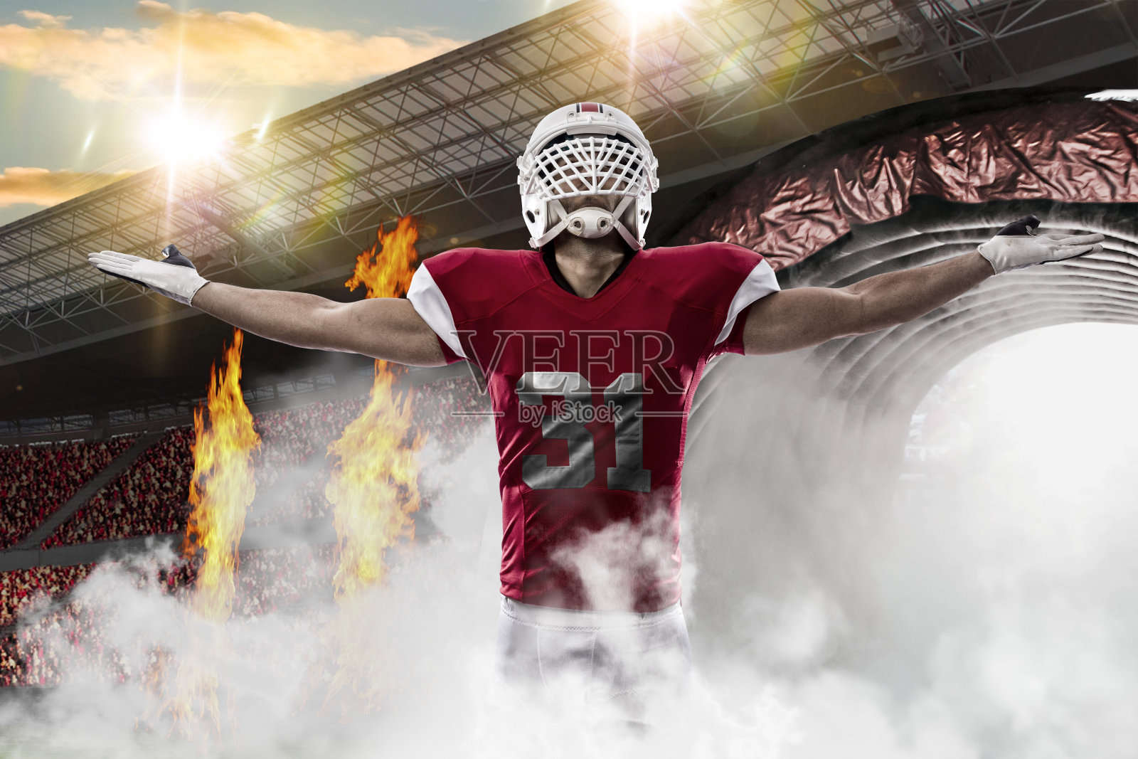 足球运动员照片摄影图片