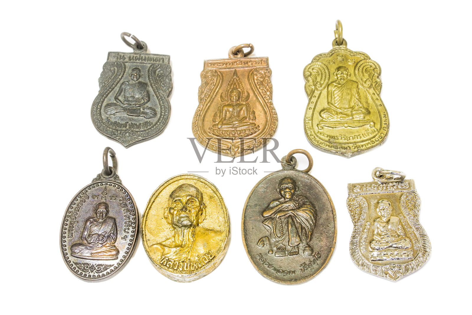 护身符孤立在白色照片摄影图片