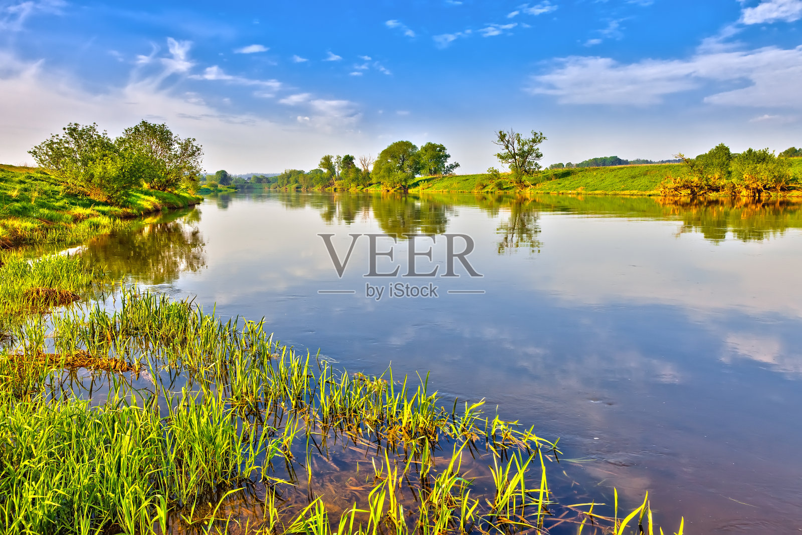 夏天的风景照片摄影图片