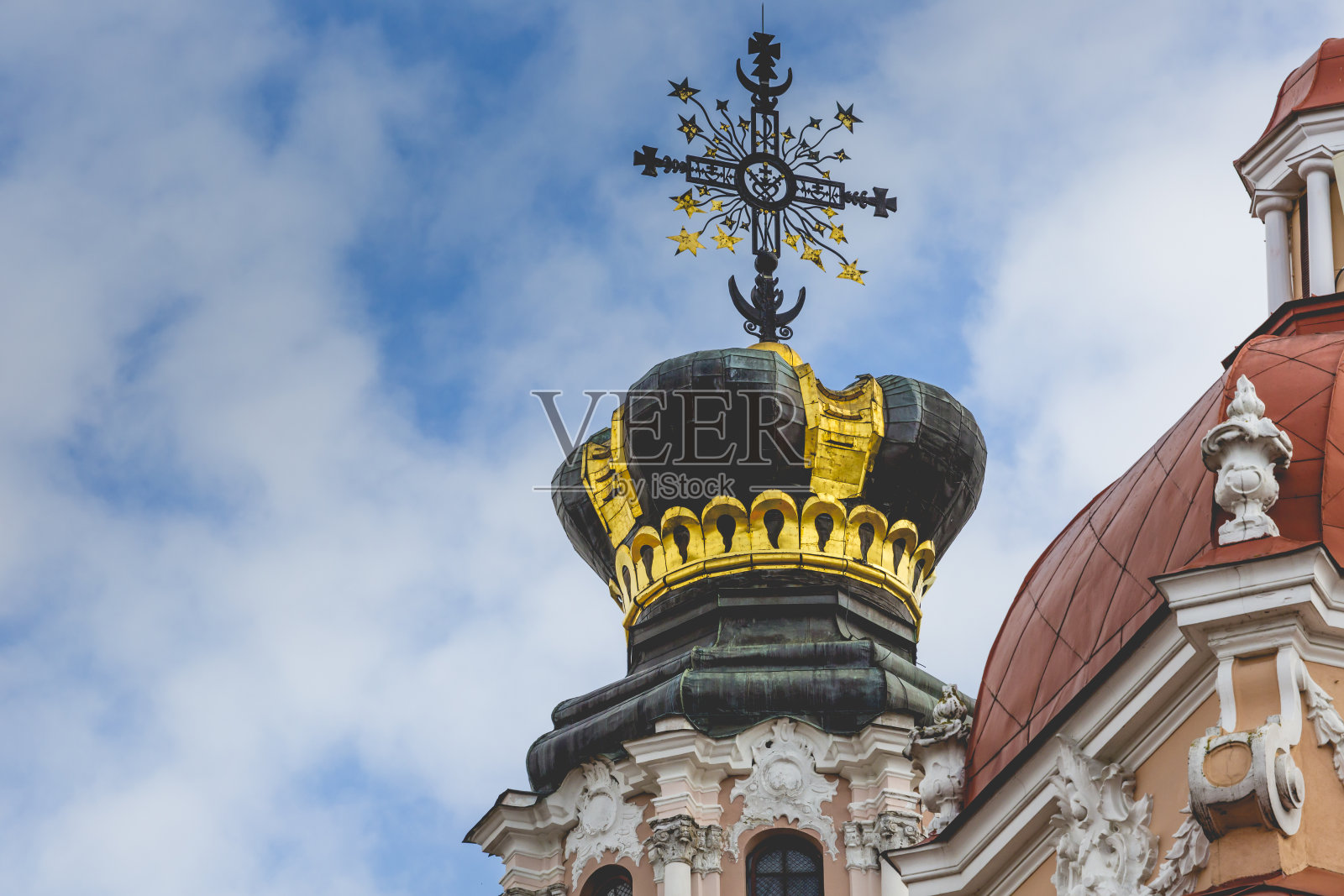 立陶宛维尔纽斯的圣卡西米尔教堂照片摄影图片