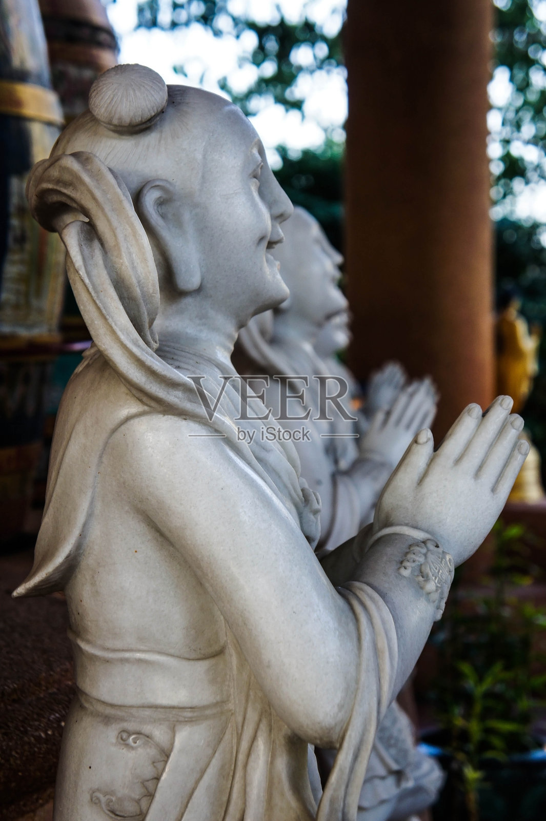 亚洲的大理石雕像照片摄影图片