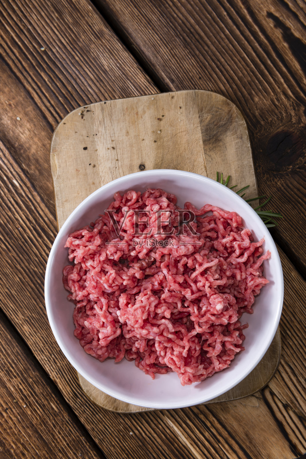 免治牛肉照片摄影图片