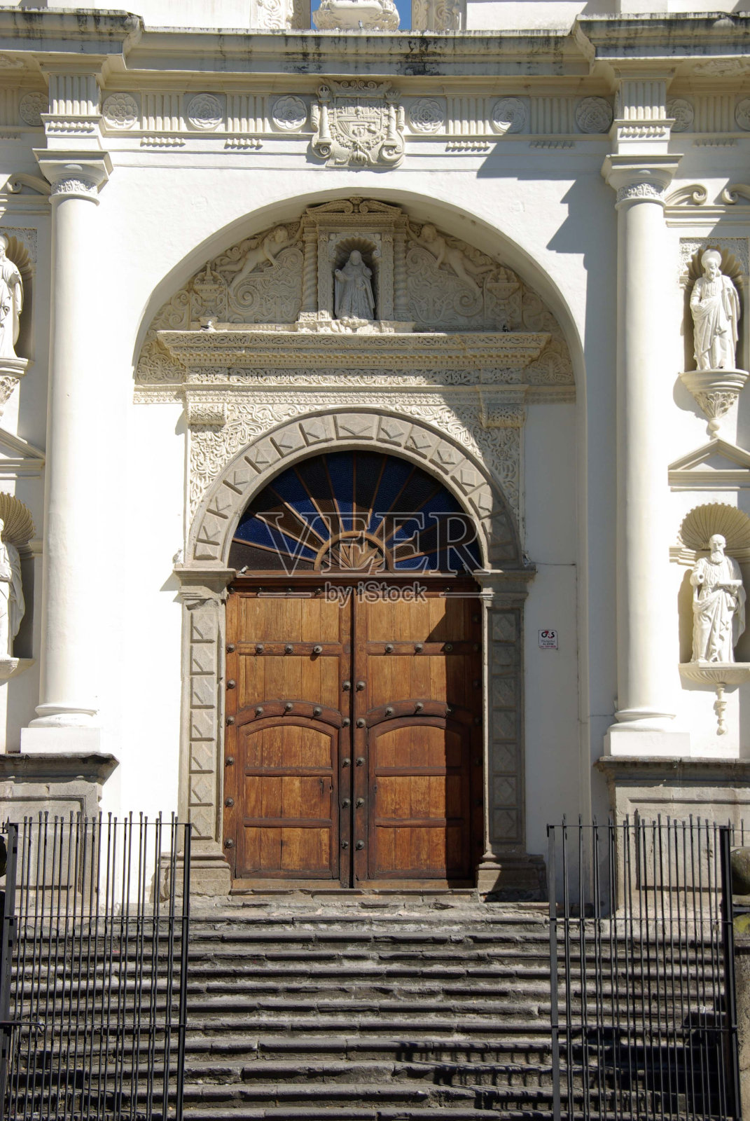 危地马拉安提瓜大教堂照片摄影图片