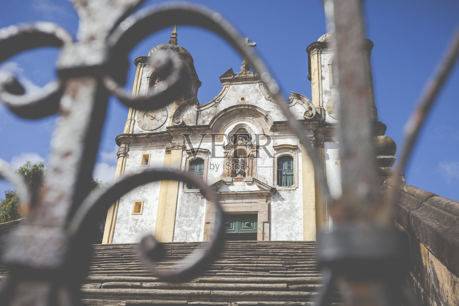 圣弗朗西斯科·德·阿西斯教堂的景色照片摄影图片