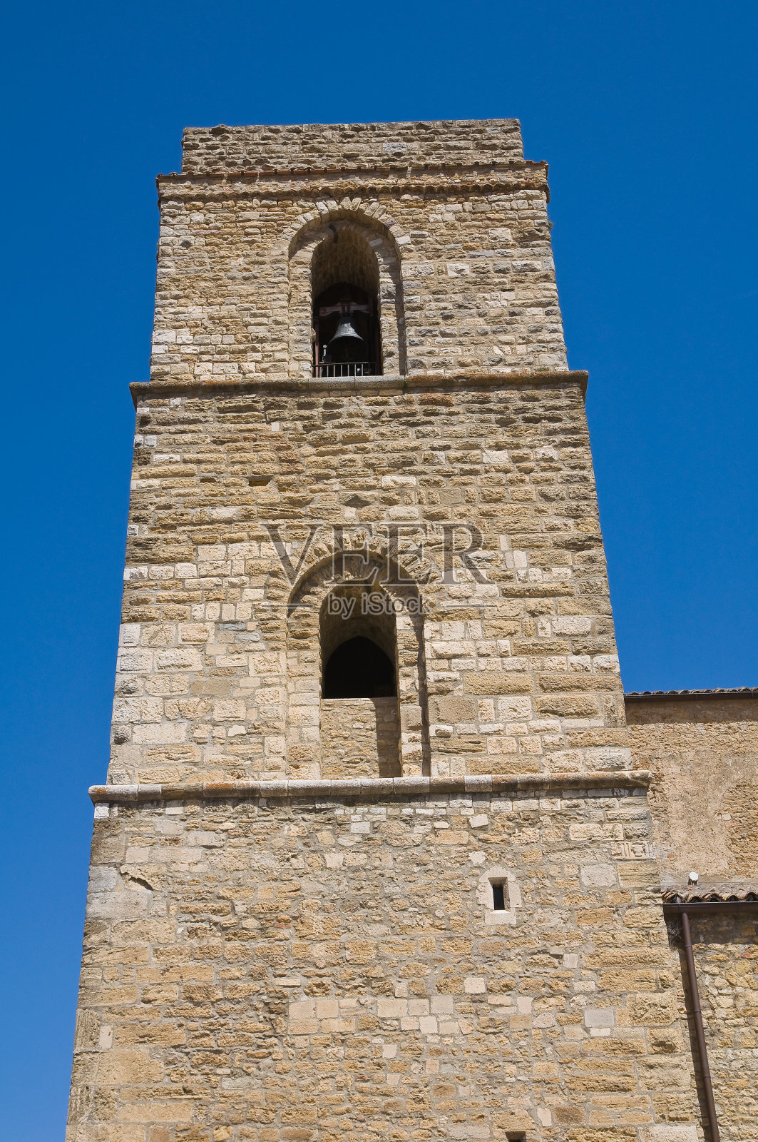 Acerenza大教堂。巴斯利卡塔。意大利。照片摄影图片