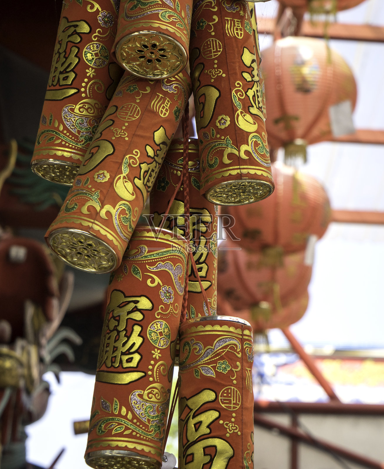 中国的鞭炮照片摄影图片