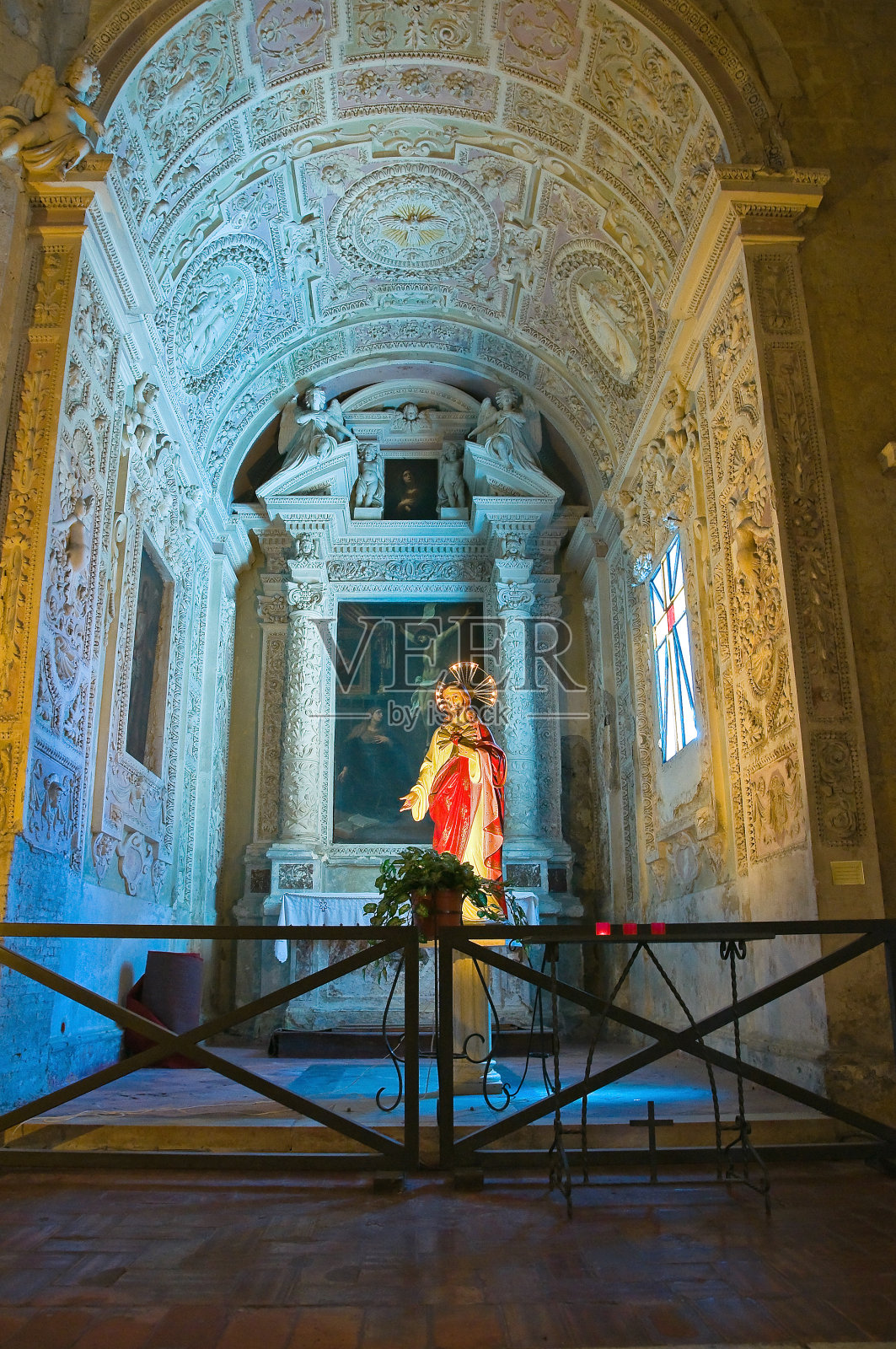 圣弗朗西斯科教堂。Tarquinia。拉齐奥。意大利。照片摄影图片