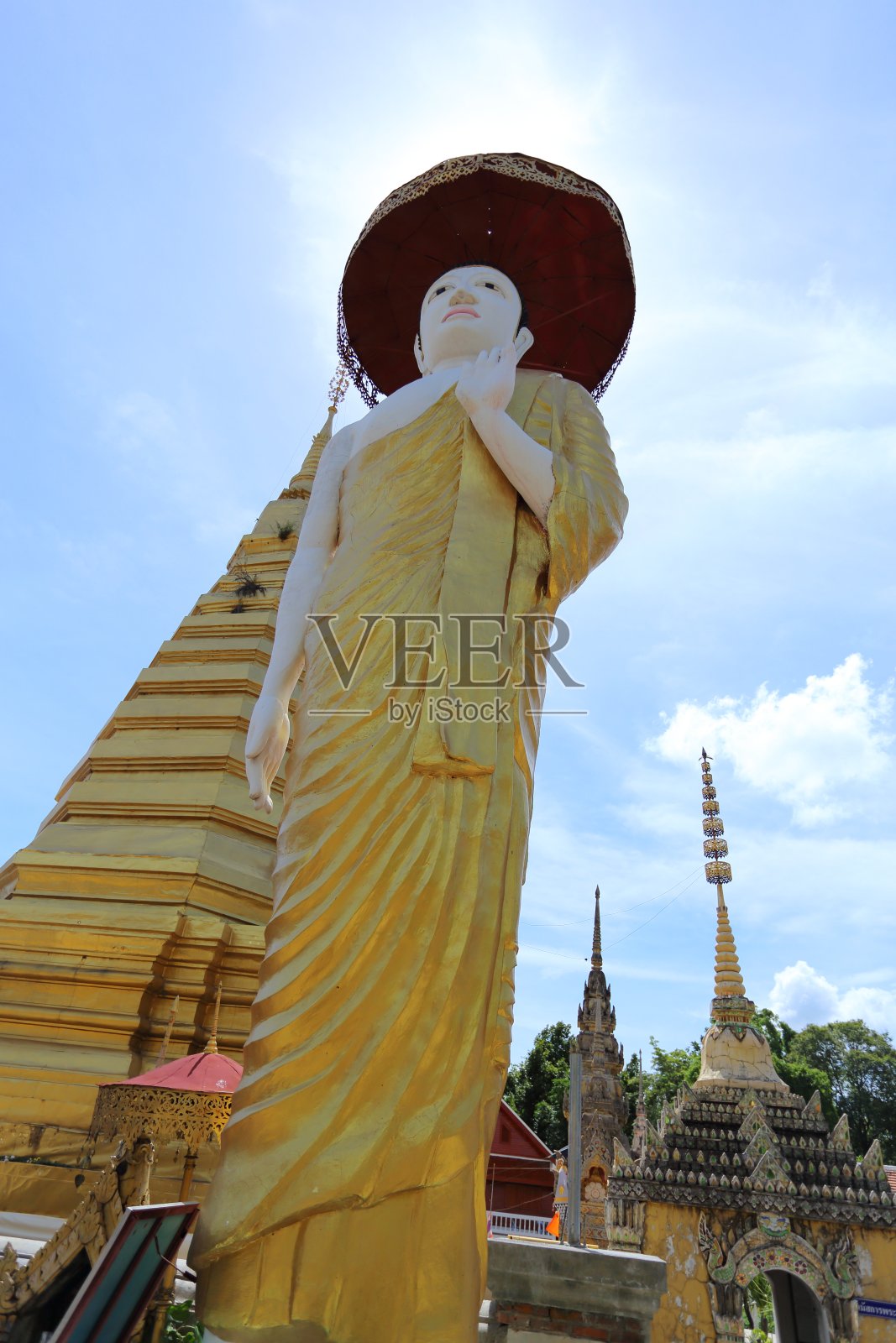 佛塔寺的佛塔照片摄影图片