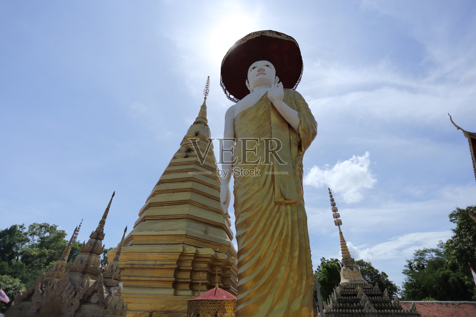 佛塔寺的佛塔照片摄影图片