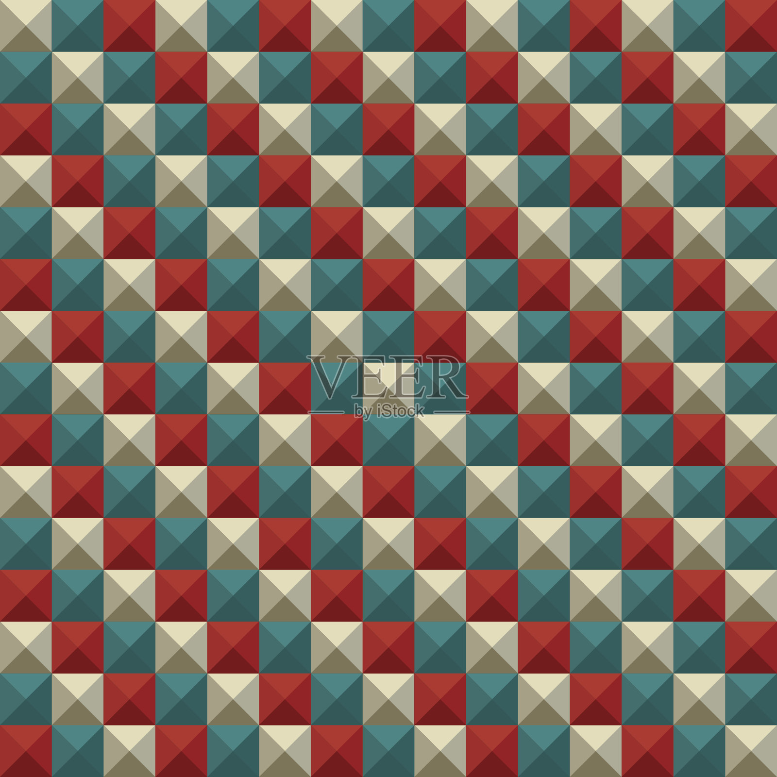 抽象镶嵌图案背景插画图片素材