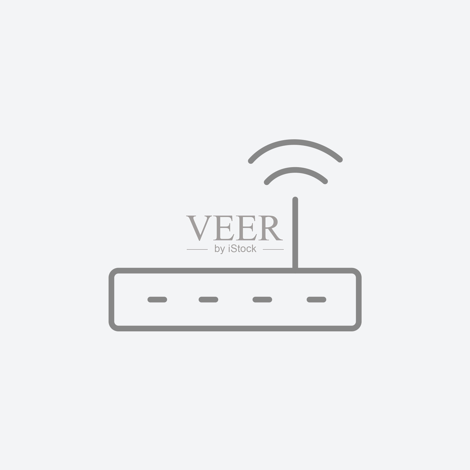 无线路由器线路图标图标素材