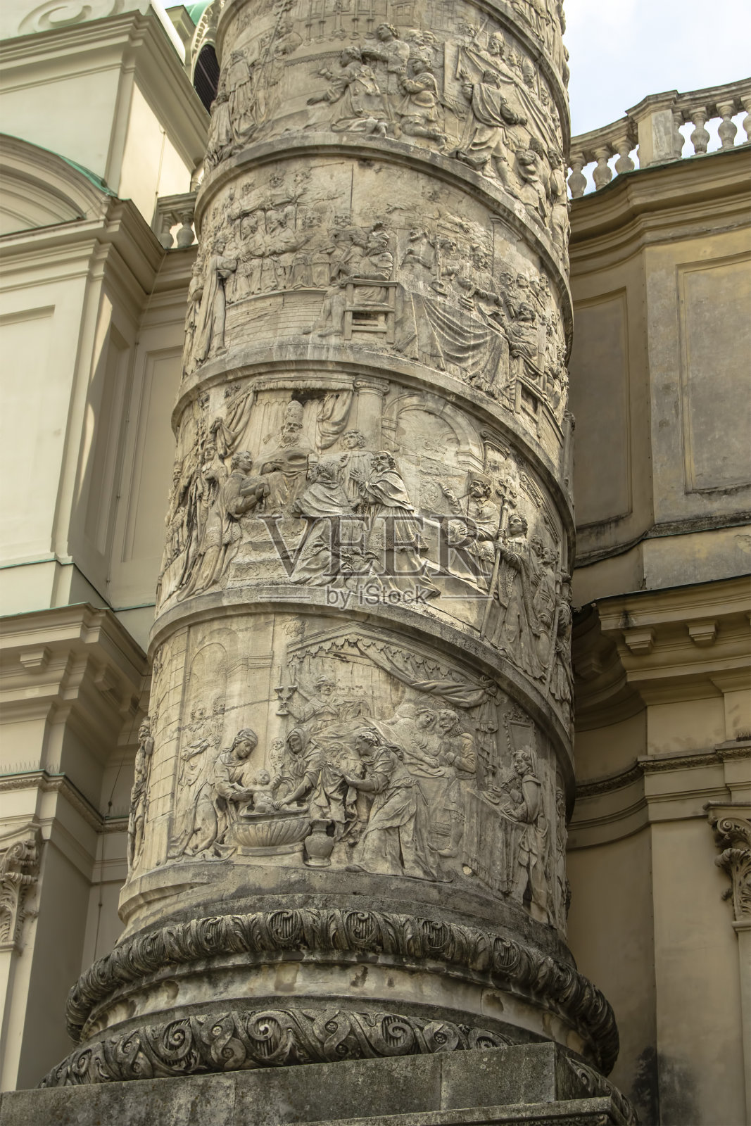 列的细节照片摄影图片