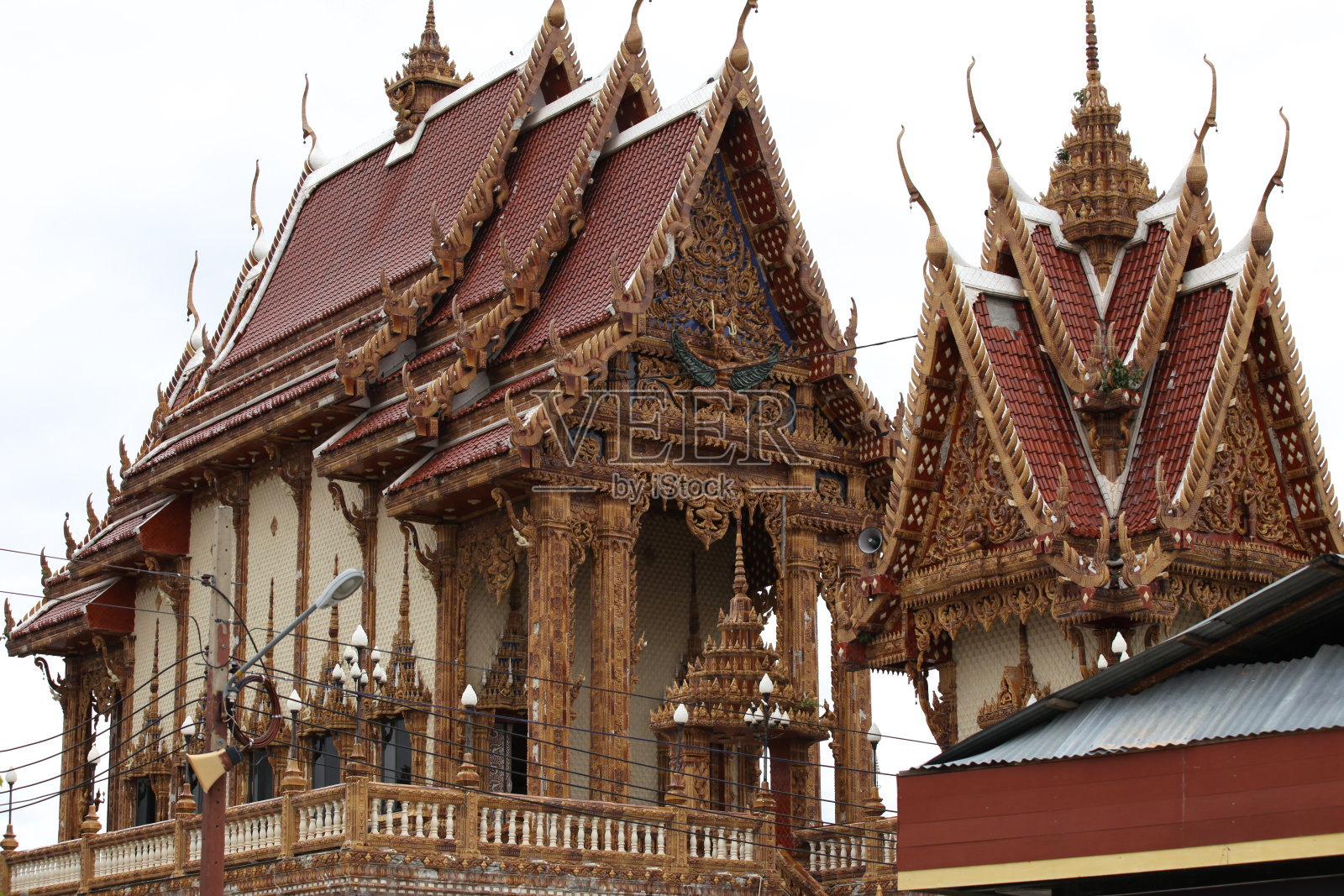 佛教的雕塑、建筑和象征照片摄影图片