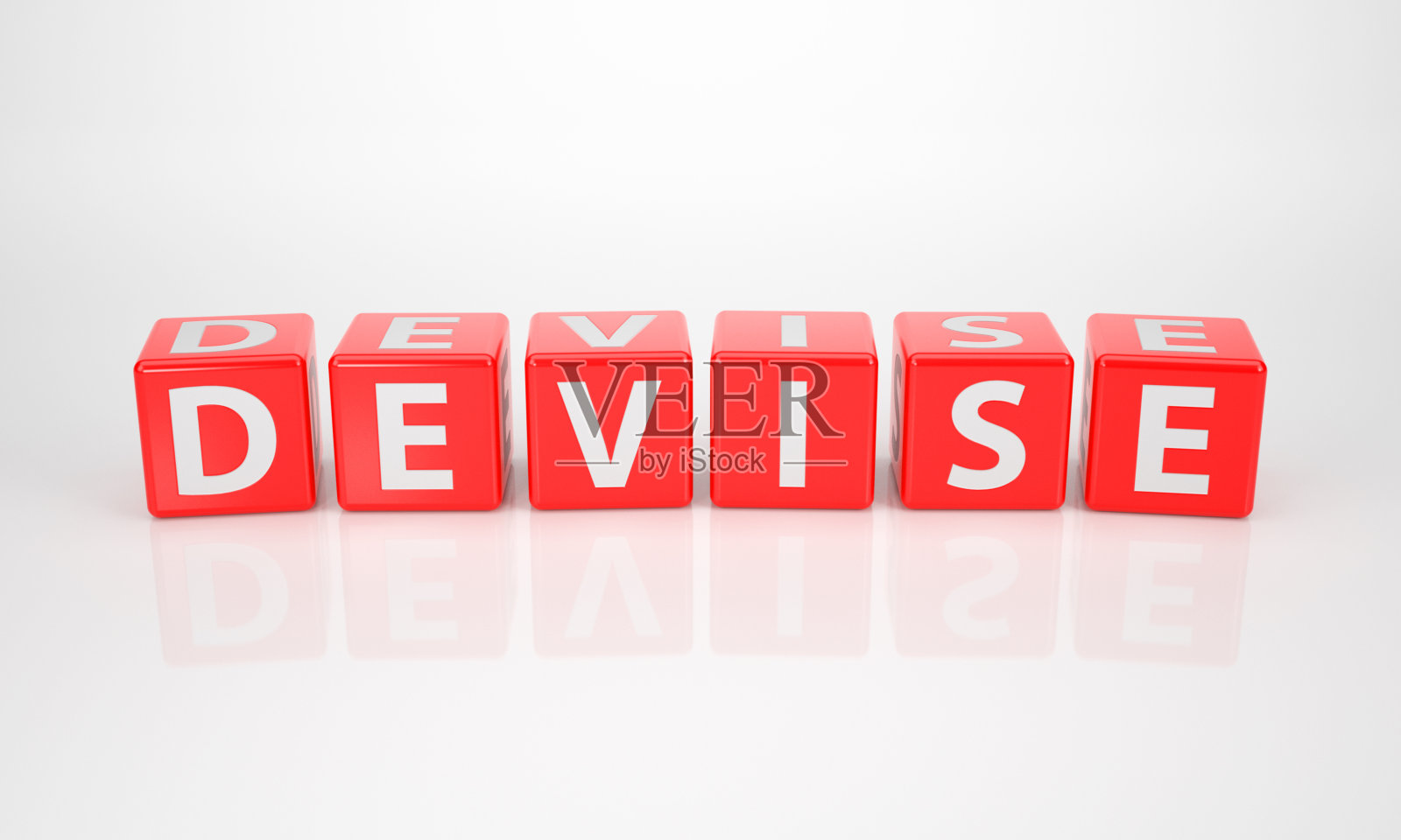 设计出红色的字母骰子照片摄影图片