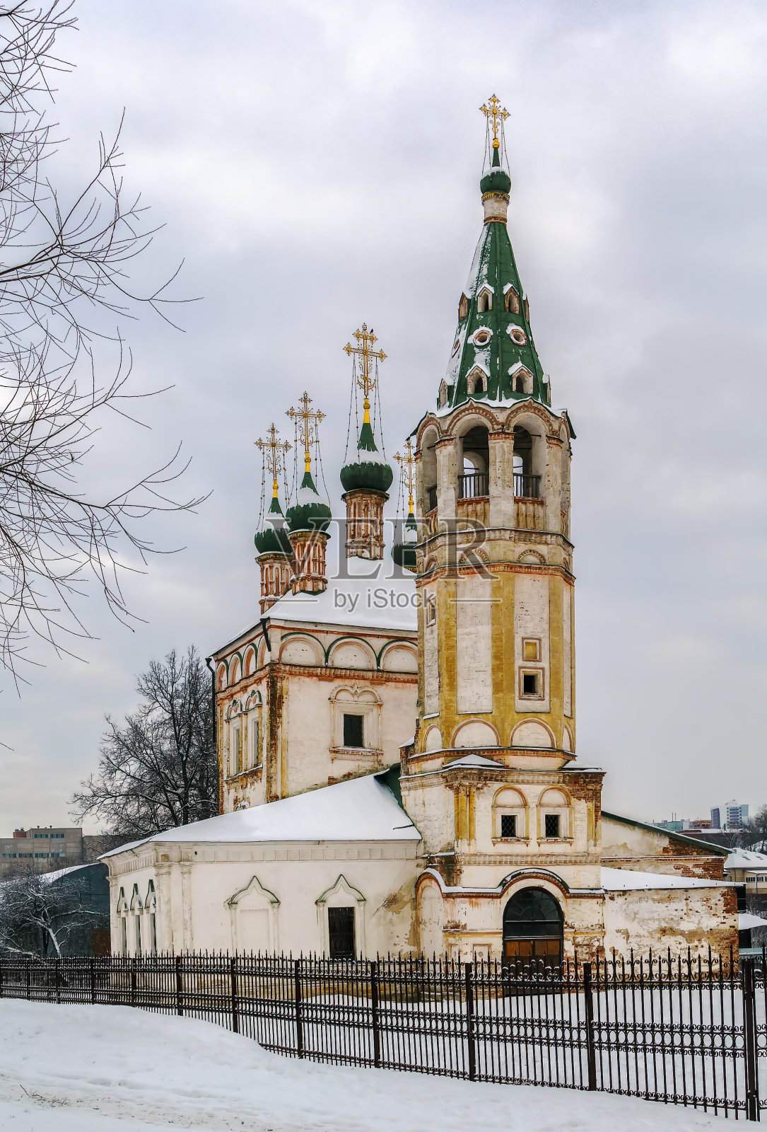 圣三位一体教堂,谢尔普霍夫,俄罗斯照片摄影图片
