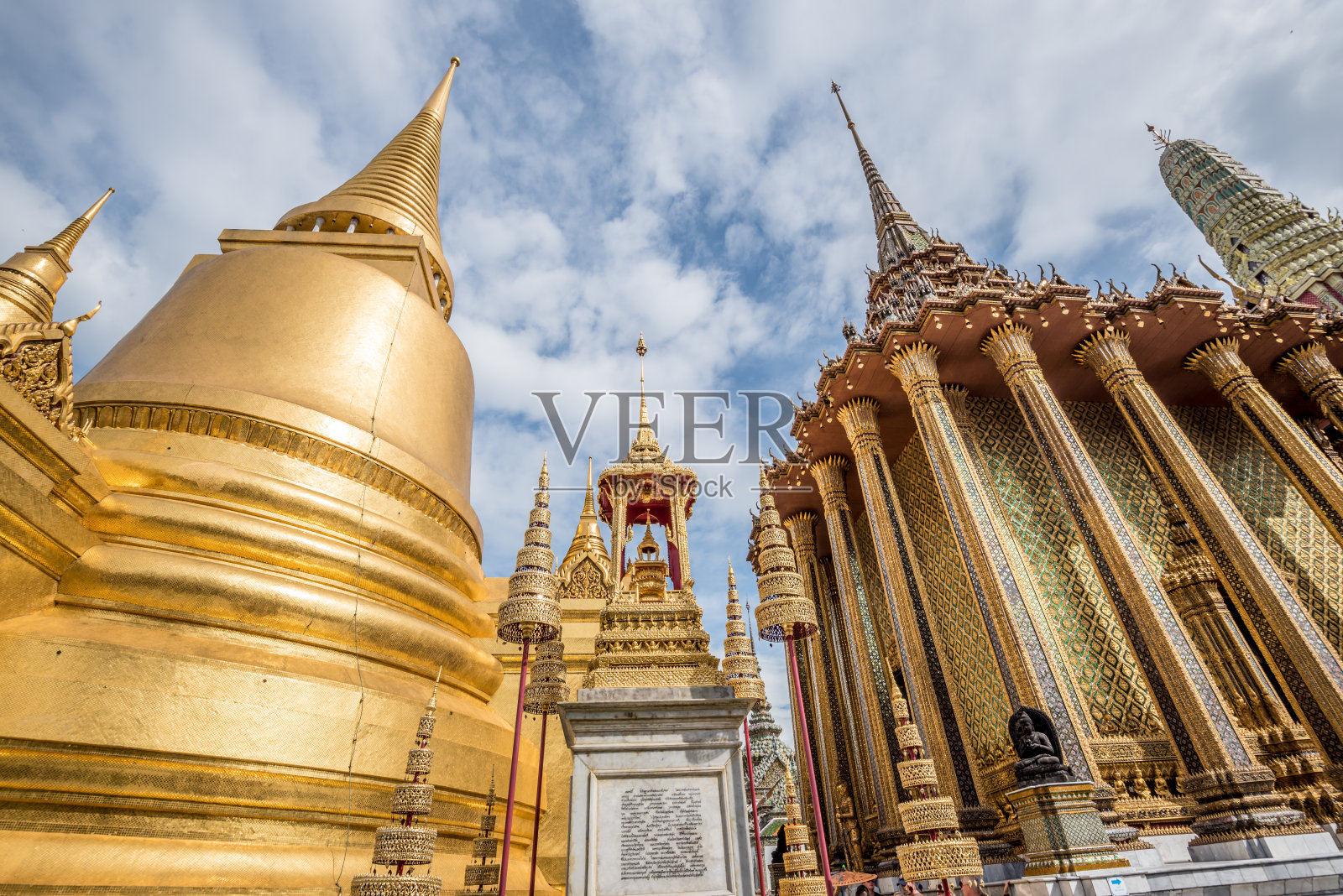 曼谷的皇家大宫殿照片摄影图片