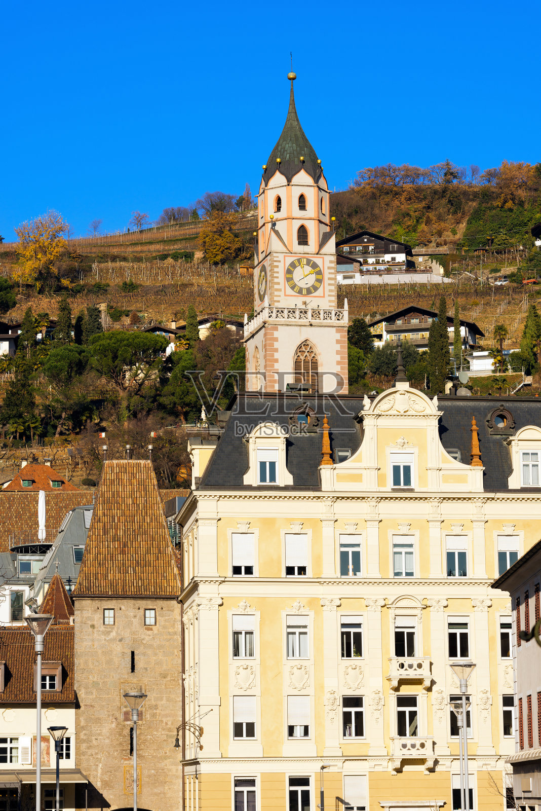 梅拉诺 - 博尔扎诺特伦蒂诺意大利照片摄影图片