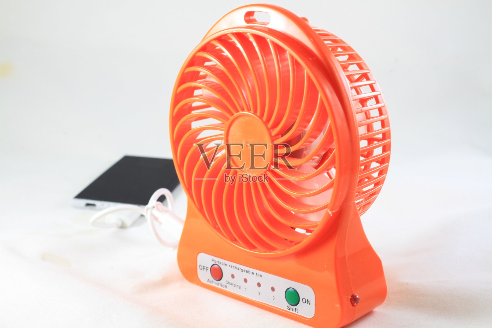 迷你可充电风扇/便携式可充电风扇照片摄影图片