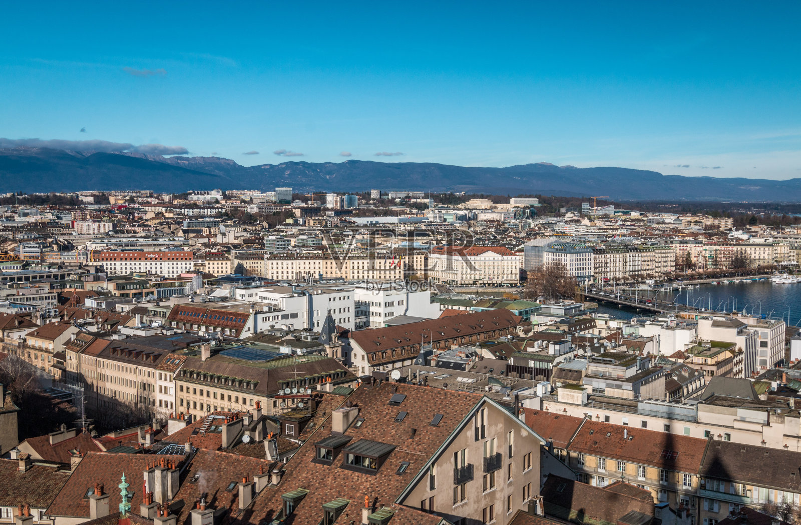 日内瓦全景照片摄影图片