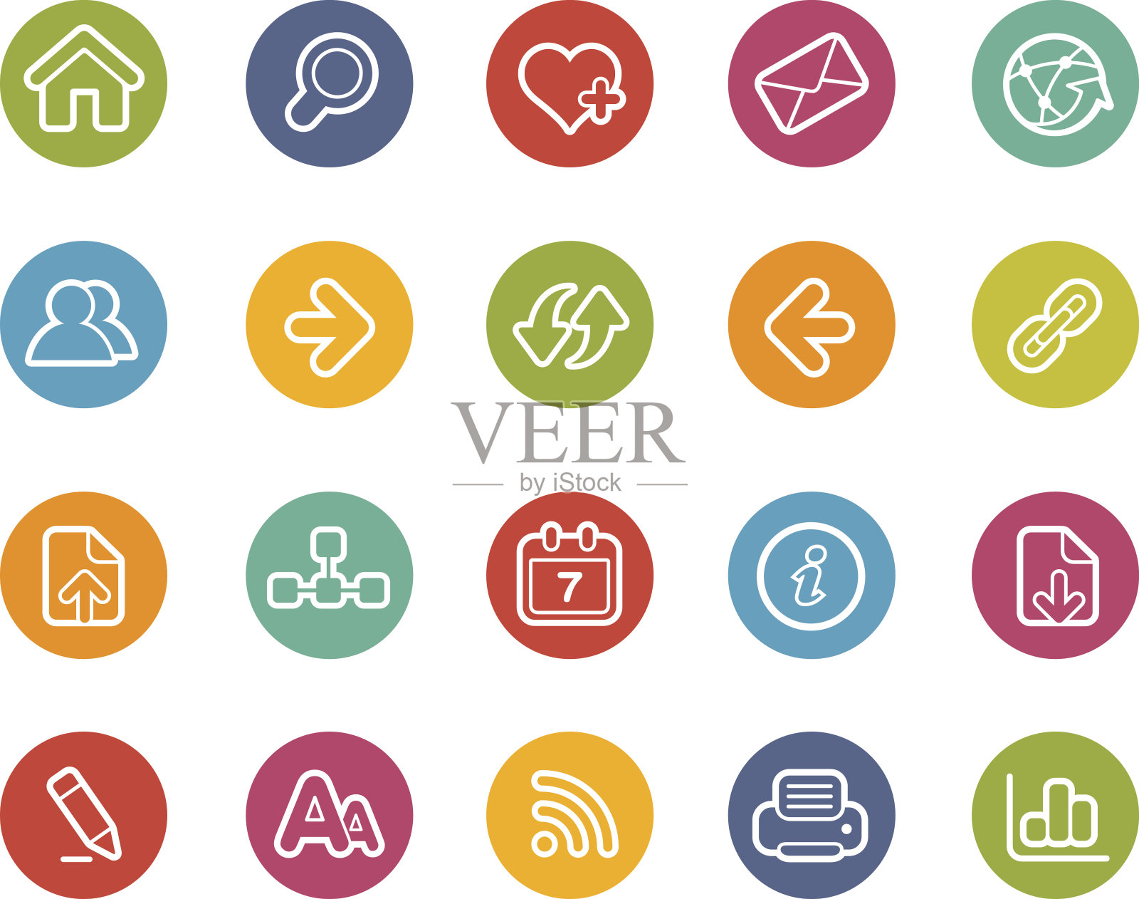 浏览器图标- Printemps系列图标素材