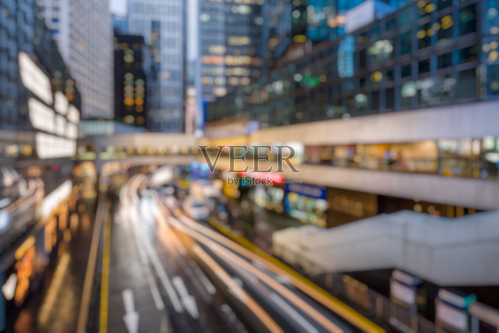 香港市中心的交通道路照片摄影图片