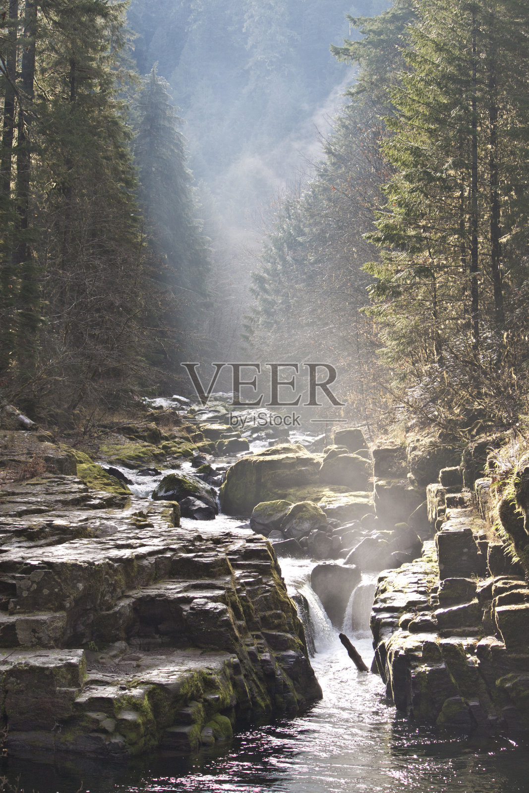 布赖斯溪照片摄影图片