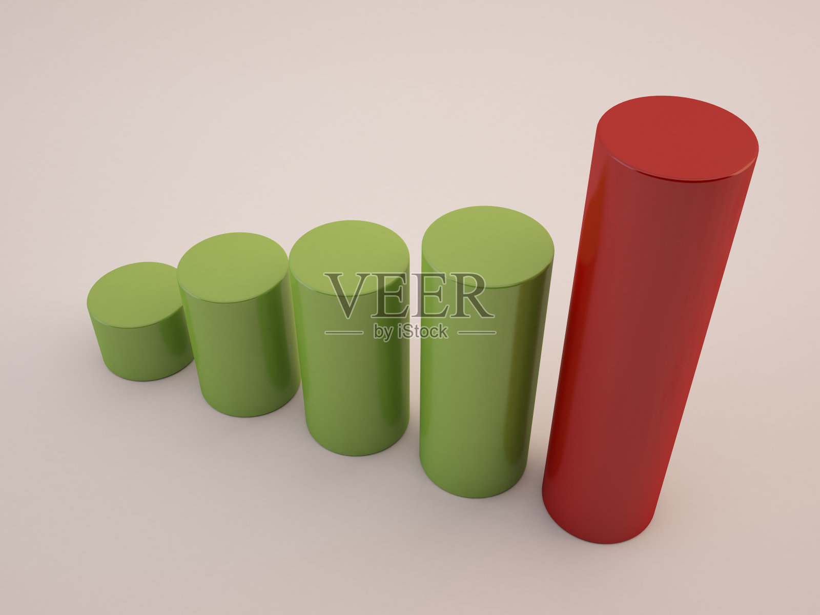 3d业务概念在图形栏形式照片摄影图片